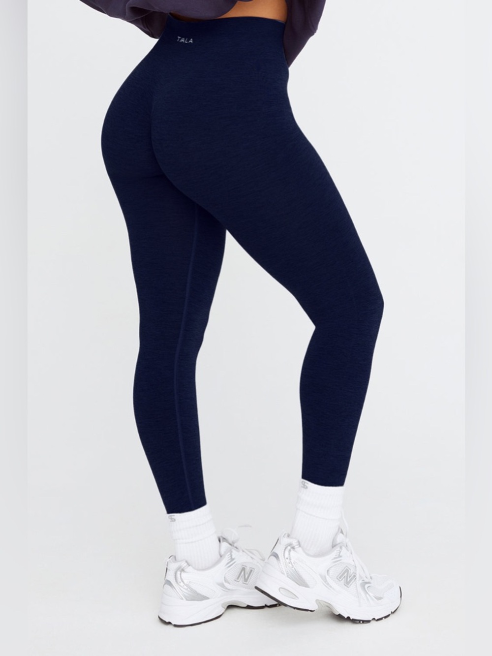 Tala Sculpt Seamless Scrunch Legging - Navy Marl